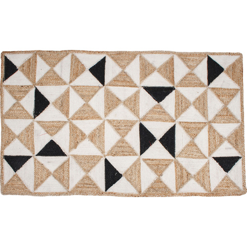 Holi Cotton Jute Braided Rug Prism X Large 150 X 240Cm