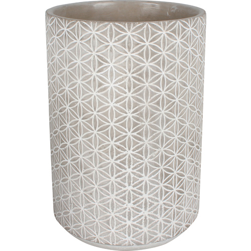 Concrete Pot 14.5X14.5X21.5Cm Round Kaleidoscope Small