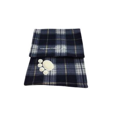 Blue Tartan Dog Blanket 