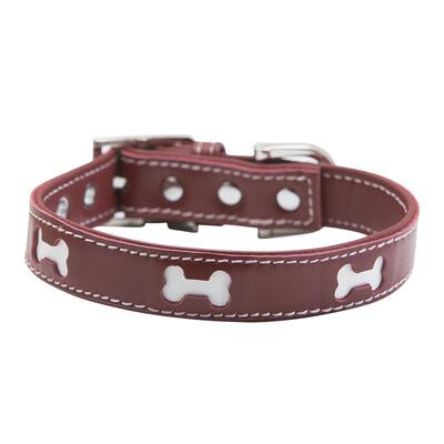 Dog Collar Size Medium Red 