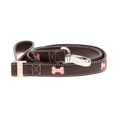 Bones Brown Dog Lead 