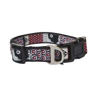 Black Swimmable Dog Collar-M