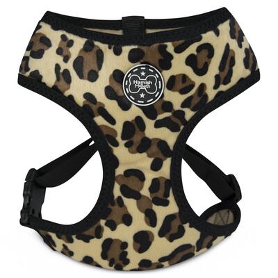 Leopard Print Dog Harness Size Medium 