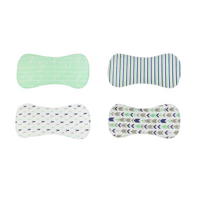 Baby Burp Cloth Cloths Towel Bibs Cartoon Cotton Soft Towels Feeding Boy Girls