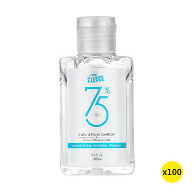 100x Hand Sanitiser Sanitizer Instant Gel Wash 100ML