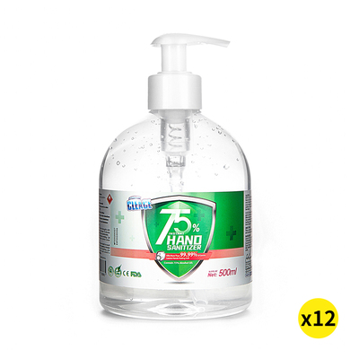 12x Hand Sanitiser Sanitizer Instant Gel 500ML