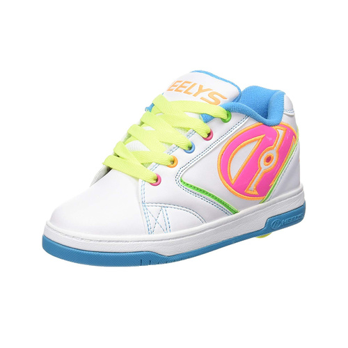 Heelys Propel 2.0 Kids Skate Roller Shoes Boys Girls Sneakers Toddler White US 6 
