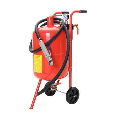 Sandblaster Air Sand Blaster 10 Gallon Steel Cleaner