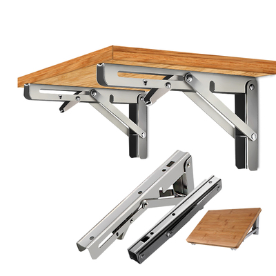 2Pcs 16" Folding Wall Shelf Bench