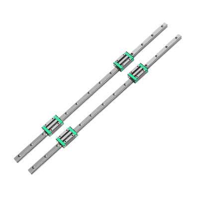 Linear Guide Rail 2PCS 800mm + 4PCS HGH20CA Slider Block Bearing Steel CNC