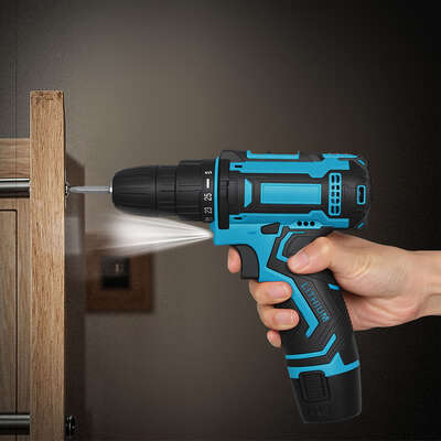 Cordless Drill Kit 12V Compact 19x6x20cm