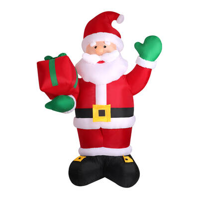 Inflatable Christmas Santa Snowman with LED Light Type 6