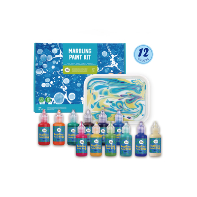Marbling Paint Kit - 12 Colors