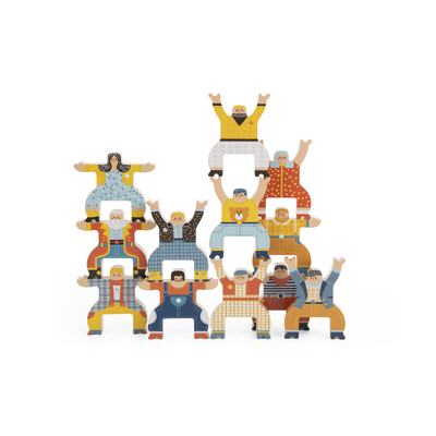 Hercules Club Stacking Blocks Game