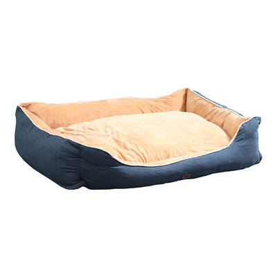 Pet Bed Mattress Dog Cat Pad Mat Puppy Cushion Soft Warm Washable L Blue