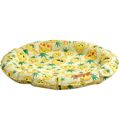 Anti-bug Cat Cooling Bed Pineapple Pattern Medium
