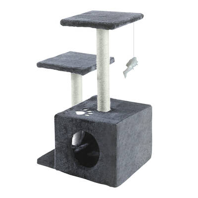 i.Pet cat tree 0.6M Scratching post scratcher tower