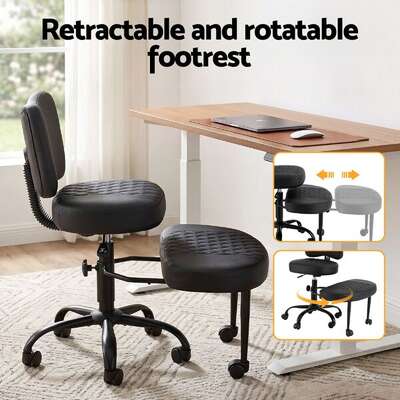 Kneeling Chair Adjustable Ergonomic Office Seat | EXTG