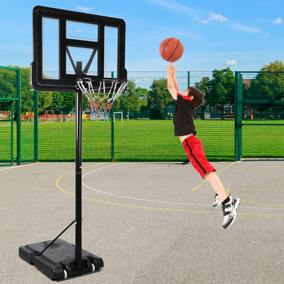 3.05M Adjustable Basketball Hoop Stand System Ring