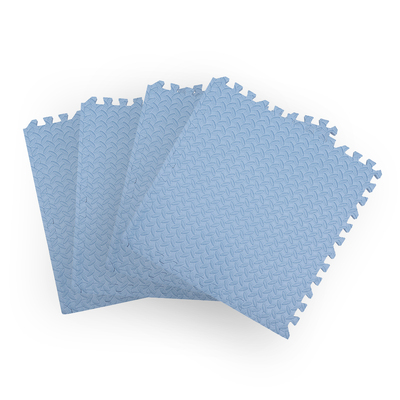 EVA Foam Kids Play Mat Floor Blue