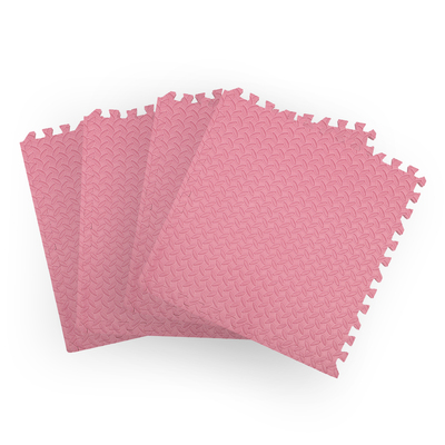 EVA Foam Kids Play Mat Floor Pink