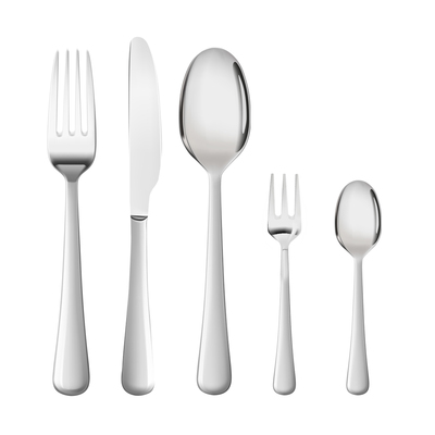 30pcs Stainless Steel Fork Knife Spoon Set