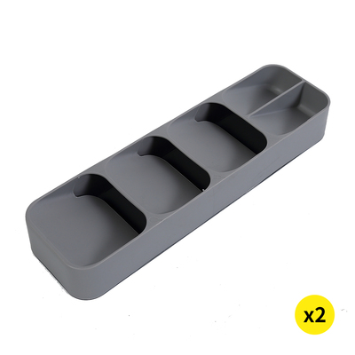 2x Cutlery Organiser Drying Tray - Kitchen