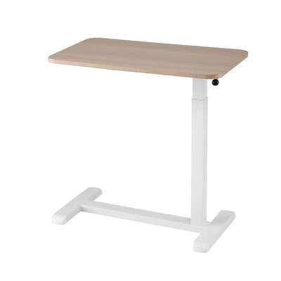 Height Adjustable Laptop Desk Mobile Workstation Computer Table 70cm