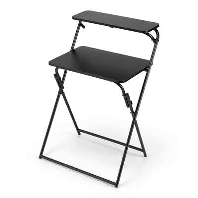 Laptop Desk Foldable Study Desk Home Office Black