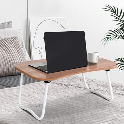 Portable Bed Tray Table - Light Wood