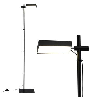  LED Floor Lamp, Modern Reading Lamp 360～ Rotating Adjustable Light Head