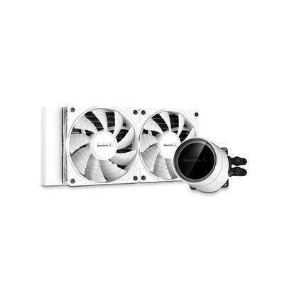 Deepcool Castle 240EX A-RGB White CPU Liquid Cooler Intel LGA