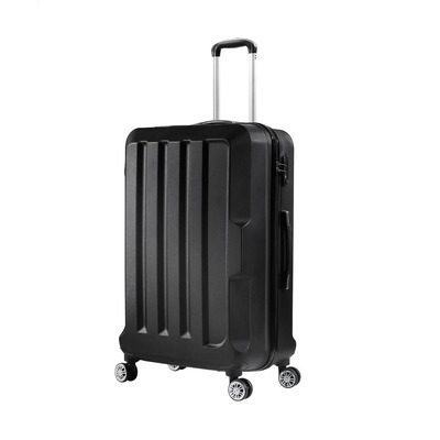 24" Travel Luggage Lightweight Black 24 inch
