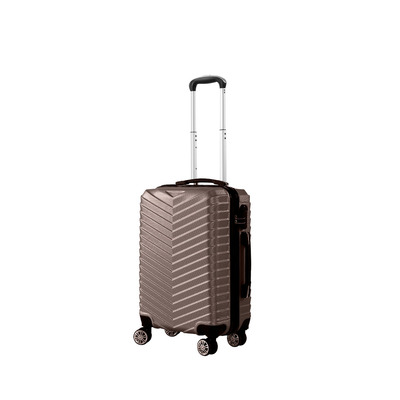 20" Carry On Travel Luggage Coffee 20 inch