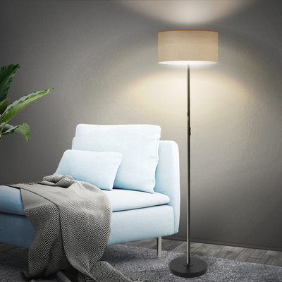 Modern LED Floor Lamp Stand Reading Light -Yellow beige