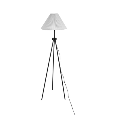 Modern LED Floor Lamp Indoor Classic Linen Fabric