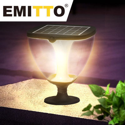 LED Solar Powered Night Light Outdoor Lamp