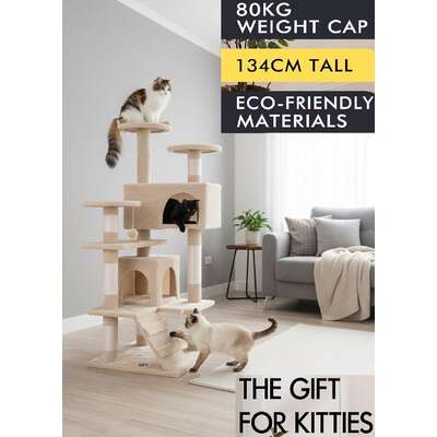 Cat Tree Tower 180cm 50x134x50cm