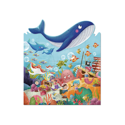 Marine Life Jigsaw Floor Puzzle 30Pcs
