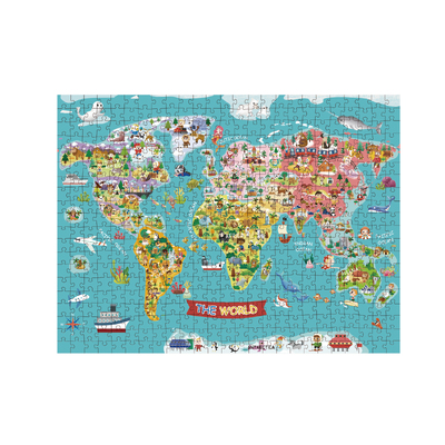 World Map Jigsaw Puzzle 500 Pcs