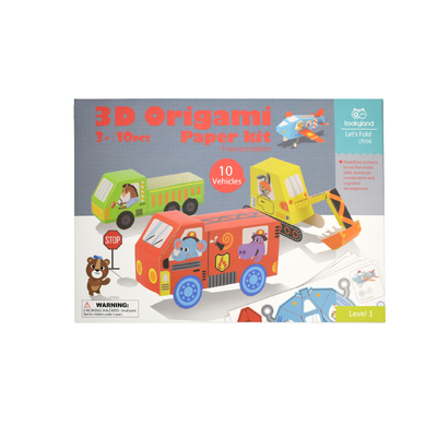 3D Paper Model Vehicles Craft Kit