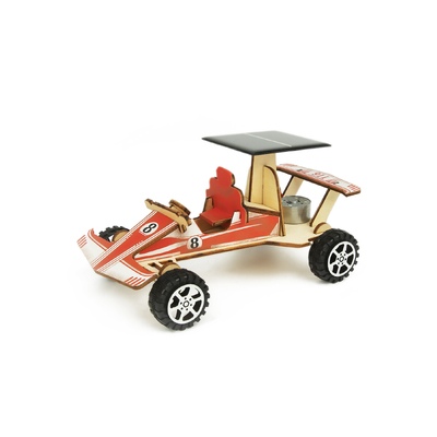 Diy 3D Wooden Solar Racing Car Science & Craft Kit