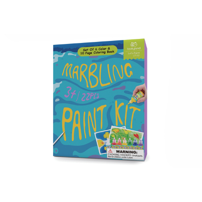 Marbling Paint - 6 Colours Craft Kit