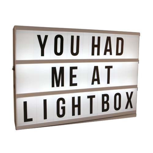 Cinematic Light Box A3 Size 9V