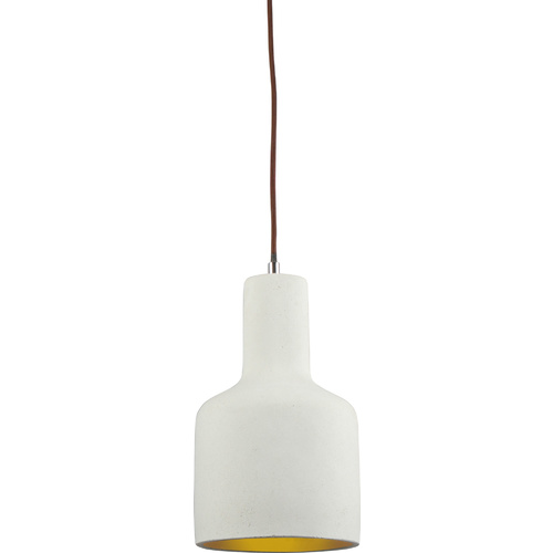 Luminite Concrete Bell Pendant Lamp Stone 32 X 19cm