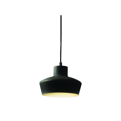 Matt Black Retro Iron Pendant Lamp Retro 20 x 17cm 
