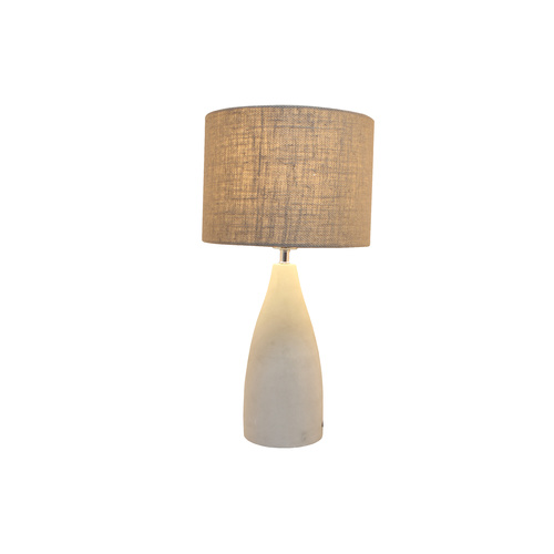 Luminite Concrete Convex Lamp 28 x 57.5cm