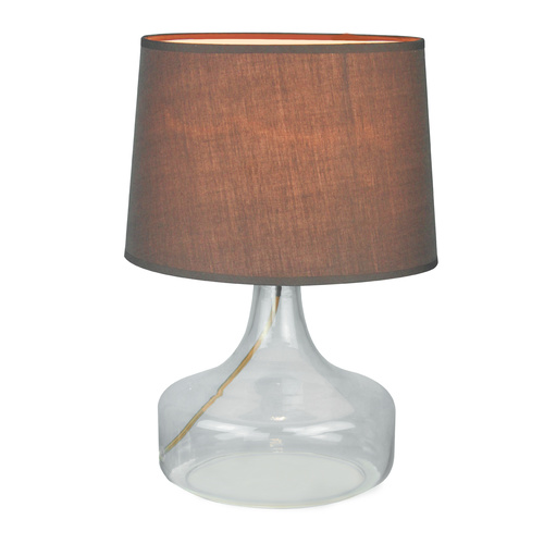 Table Lamp Glass Copo Coffee 26 x 38cm