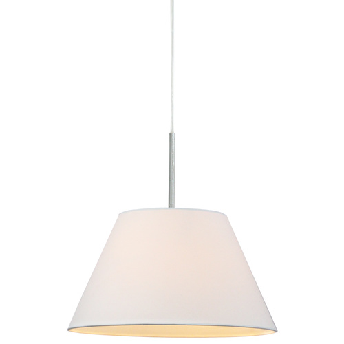 Pendant Light Fabric Eccas White 30.5 x 140cm