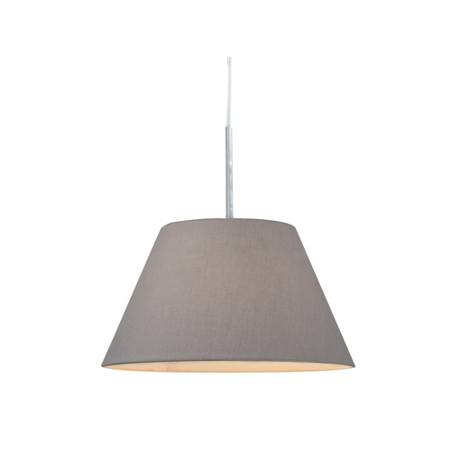 Pendant Light Fabric Eccas Grey 30.5 x 140cm